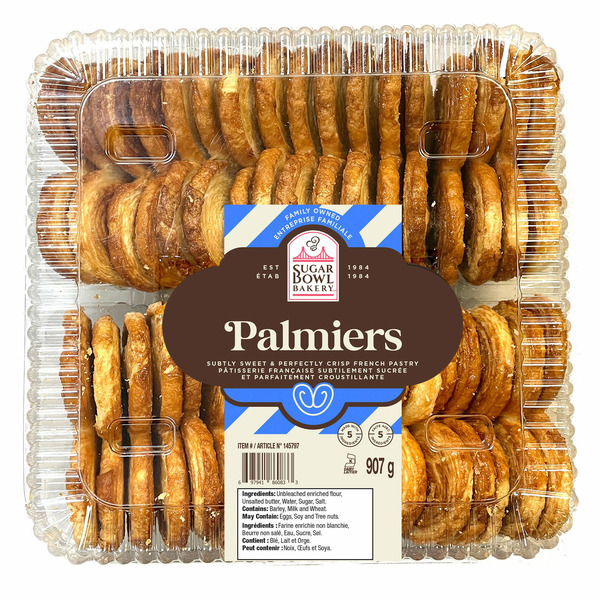 Sugar Bowl Bakery Palmiers Sweet Cookies