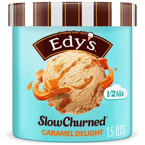 Edy's/Dreyer's Slow Churned Caramel Delight Light Ice Cream Same