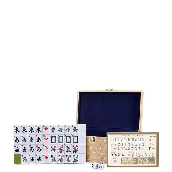 Southern Living Mahjong Natural Tile Box Set
