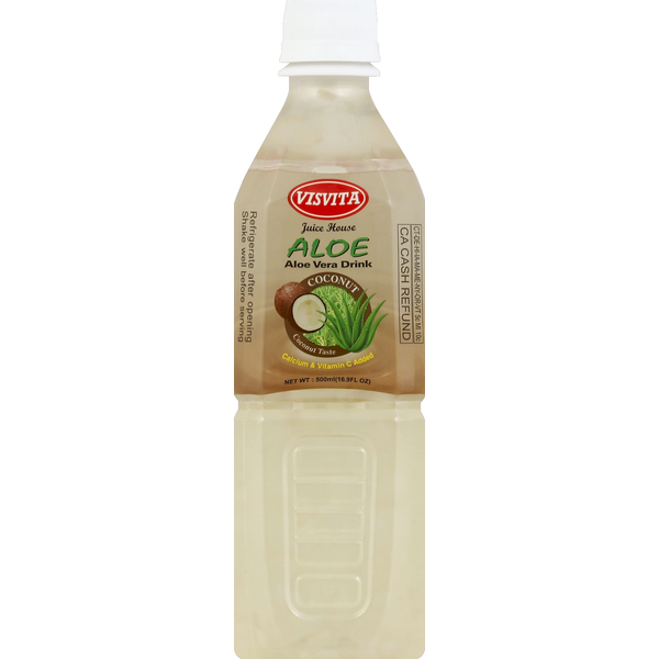 Visvita Aloe Vera Drink, Coconut Taste Same-Day Delivery | El