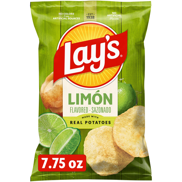 Lay's Potato Chips, Limón Flavored