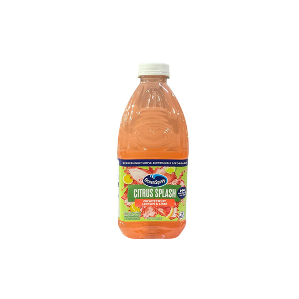 Ocean Spray Citrus Splash Lemon & Lime Flavored Grapefruit Juice Drink