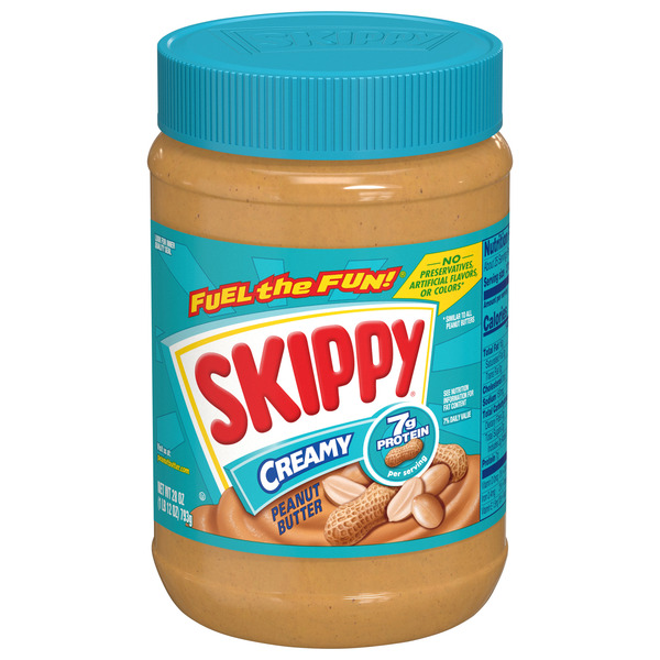 SKIPPY Creamy Peanut Butter, 28 OZ