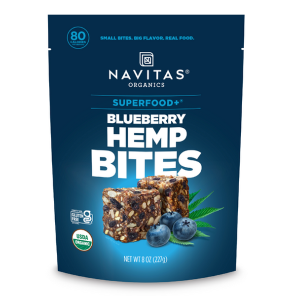 Navitas Organics Organic Blueberry Hemp Superfood Power Snack