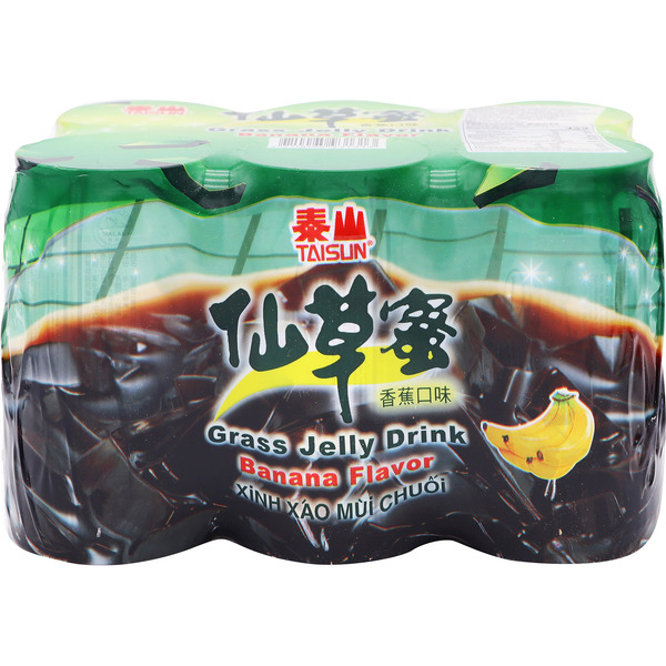 Taisun Dark Banana Grass Jelly Drink
