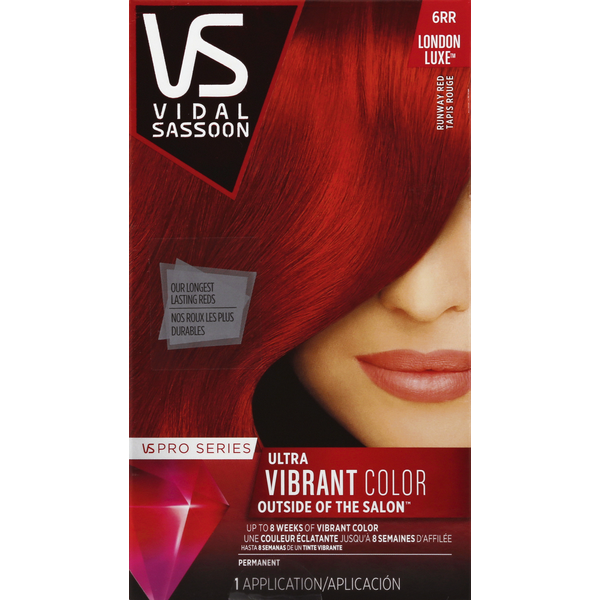 VS Sassoon Pro Series London Luxe Runway Red Ultra Vibrant Hair