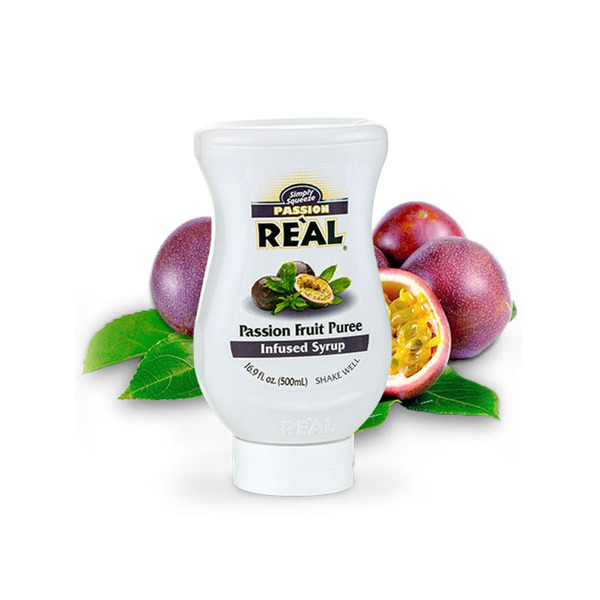 Real - Passion Fruit Puree Syrup, 16.9 oz