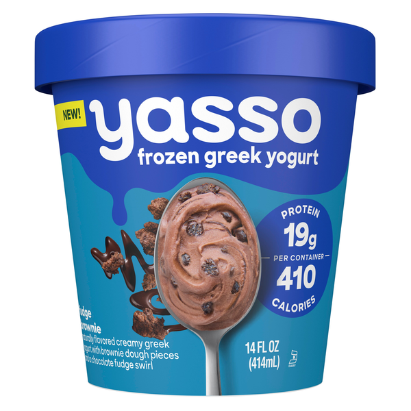 Yasso Frozen Greek Yogurt Fudge Brownie