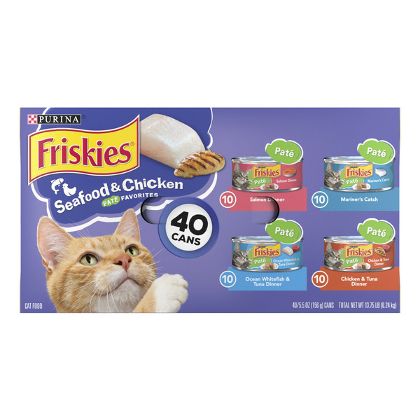 Purina Friskies Wet Cat Food Pate Seafood and Chicken Pate Favorites  Same-Day Delivery or Pickup | Market 32 and Price Chopper