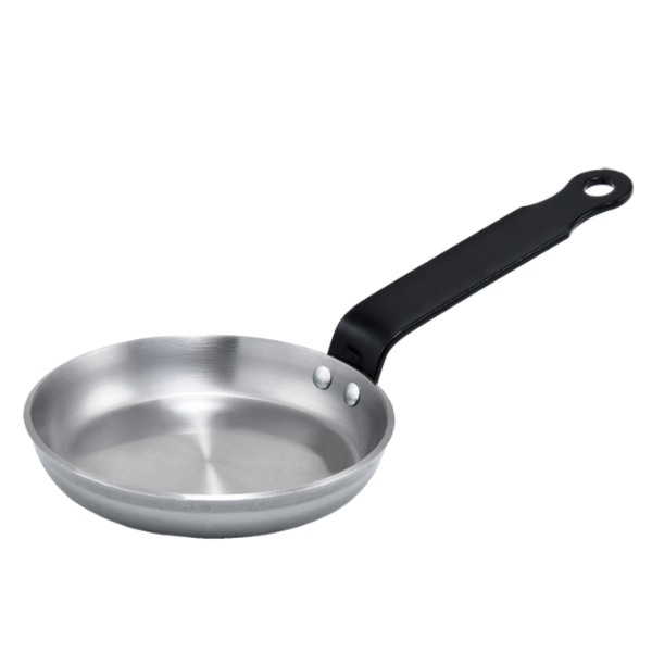 Winco - Blini Pan, Carbon Steel (Spain) - Polished, 10.53" x 4.68" x 0.97" - 1 Ct.