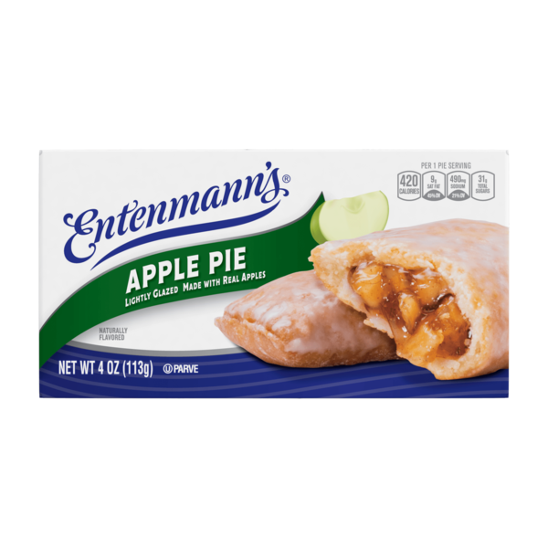 Entenmann's Apple, Pie, Mini Pies, 4 oz Same-Day Delivery or