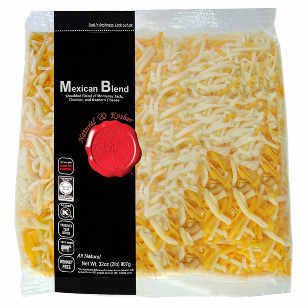 Costco Natural & Kosher Mexican Blend, Monterey Jack, Cheddar