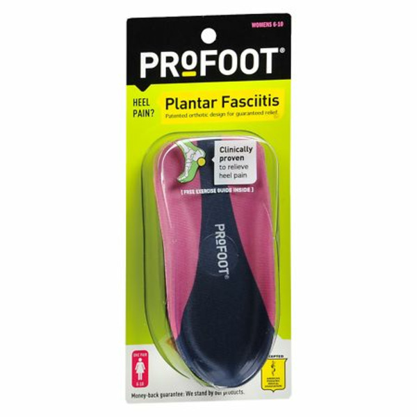 Walgreens ProFoot Orthotic, Plantar Fasciitis, Womens 610 SameDay