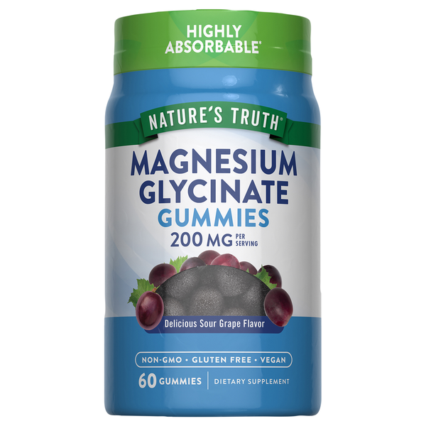 Nature's Truth Magnesium Glycinate Gummies Same-Day Delivery or