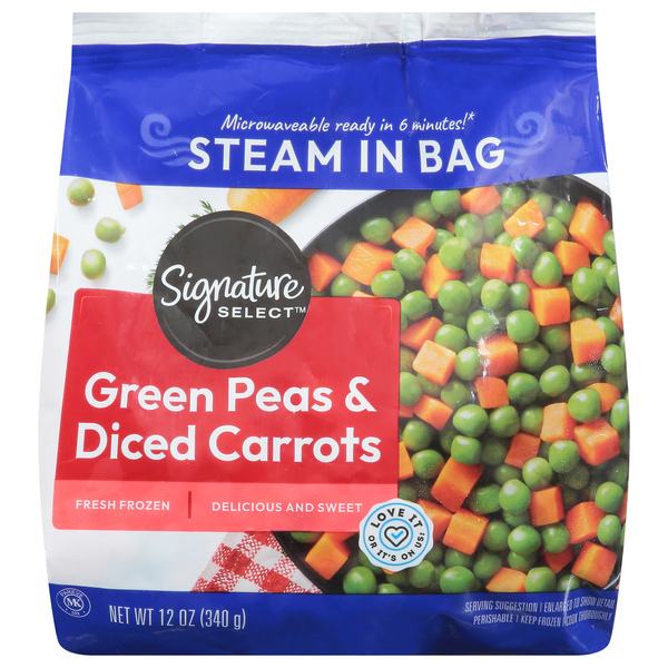 Signature SELECT Green Peas & Diced Carrots