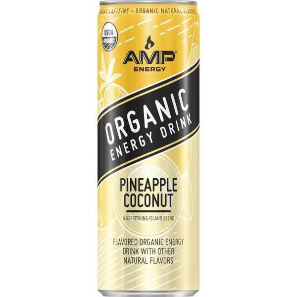 Amp Pineapple Coconut Energy Drink
