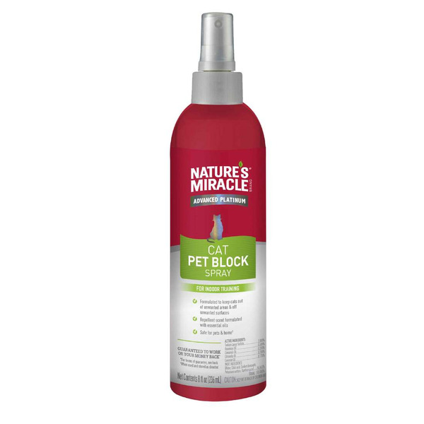 Nature's Miracle Spray, Cat Pet Block
