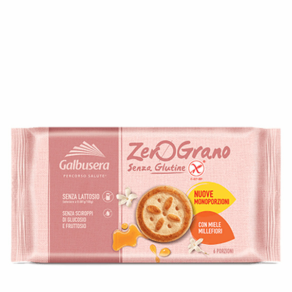Galbusera ZeroGrano Gluten Free Honey Frollini Same-Day Delivery