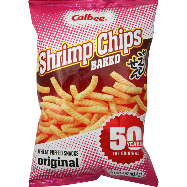 Calbee Shrimp Chips, Original, Baked (4 oz) Instacart