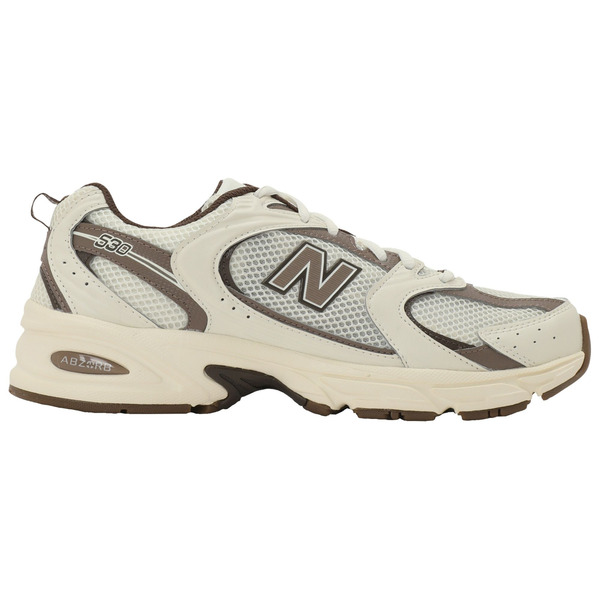 New Balance Men's 530 Casual Shoes, Size 9 - White/Brown