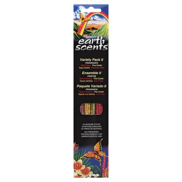 Earth Scents Incense Sticks, Variety Pack II Same-Day Delivery or