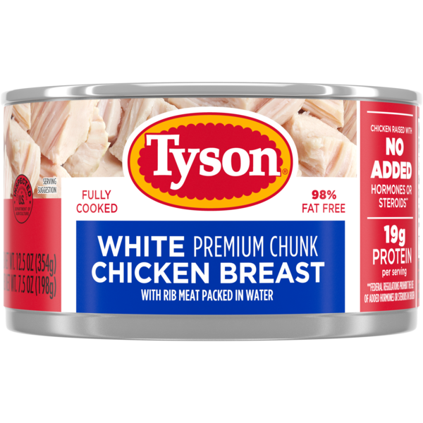 Tyson Premium Chunk White Chicken Breast
