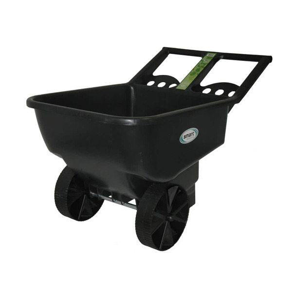 Smart Garden 5.5 Cu. Ft. Heaped Poly Smart Plastic Garden Cart
