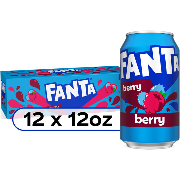 Fanta Berry Soda Fridge Pack Cans Same-Day Delivery or Pickup