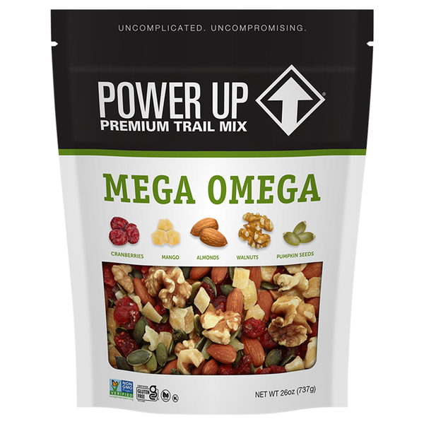 Gourmet Nut Power Up Trail Mix, Mega Omega, 26 oz Same-Day