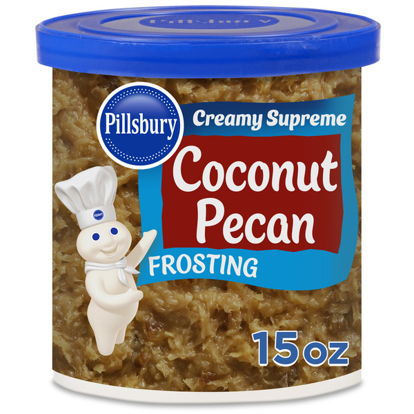 Pillsbury Creamy Supreme Coconut Pecan Frosting, 15 oz Tub Same