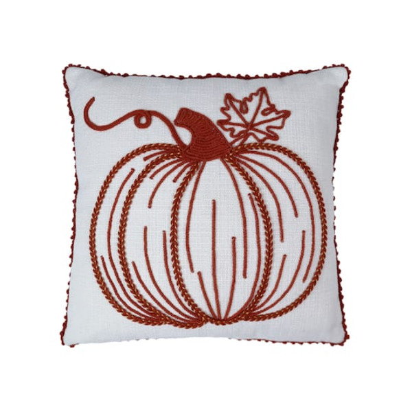Ashland Orange Line Pumpkin Pillow