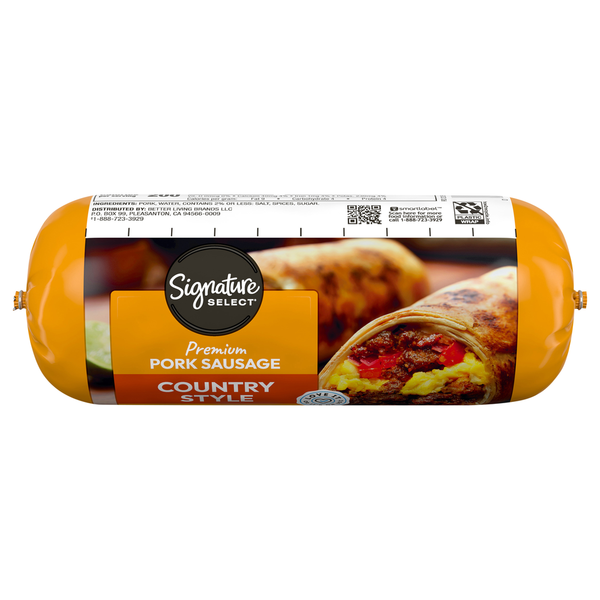 Signature SELECT Pork Sausage, Premium, Country Style