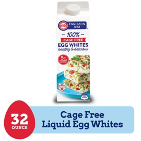 Eggland's Best Cage Free Liquid Egg Whites, 32 ounce