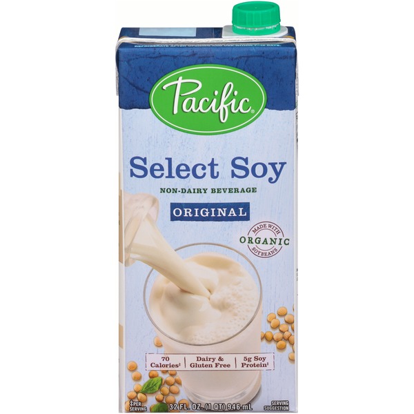Pacific Select Soy Original NonDairy Beverage (32 oz) Instacart
