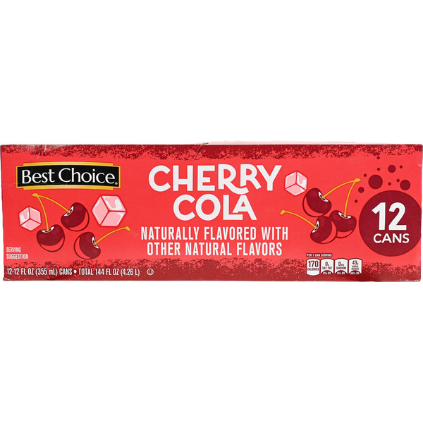 Best Choice Cherry Cola 12-PK Same-Day Delivery or Pickup | Homeland