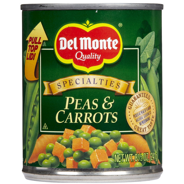 Del Monte - Peas & Carrots - 12/8.5 oz Can