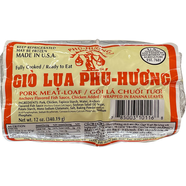 Phu Huong Pork Meat Loaf