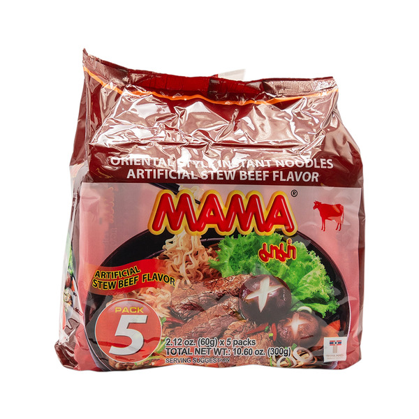 Mama Stew Beef Flavor Instant Noodles Same-Day Delivery | HMart