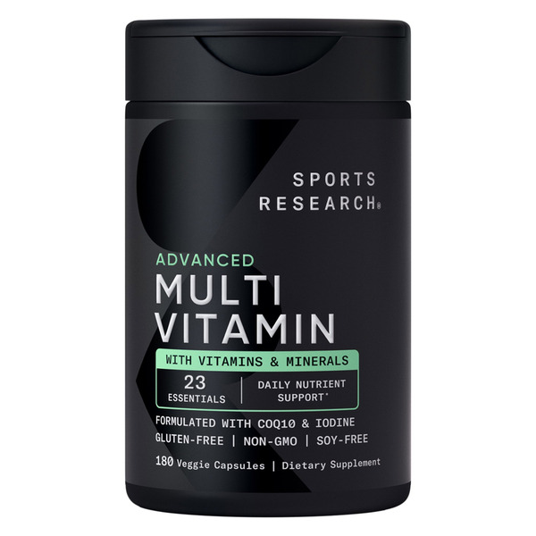 Sports Research Advanced Multivitamin, 180 Veggie Capsules