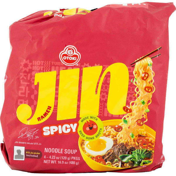 Ottogi Jin Ramen, Hot