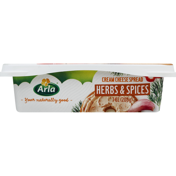 Arla Cream Cheese Spread Herbs & Spices (7 oz) Instacart