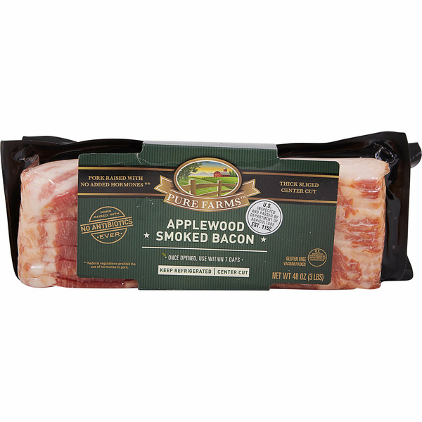 Applewood Smoked Bacon, 48 oz