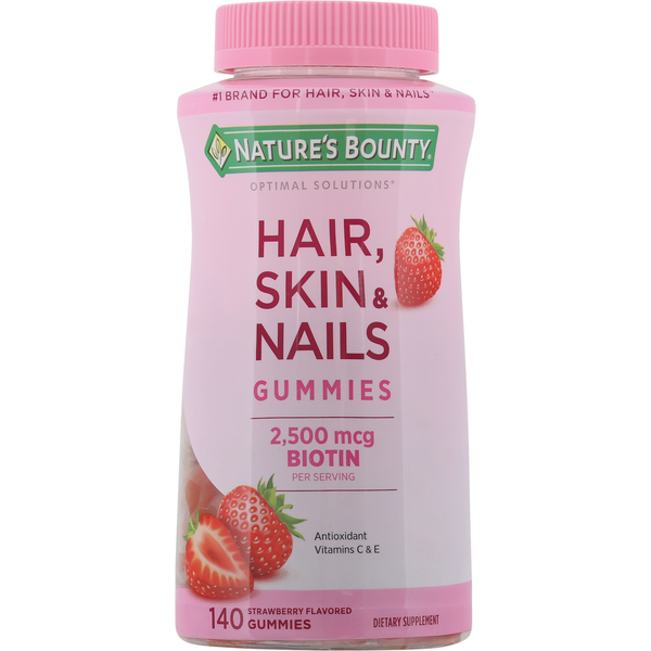 Nature’s bounty hair, skin, and nails Nature's Bounty Optimal Solutions Advanced Hair, Skin, Nails