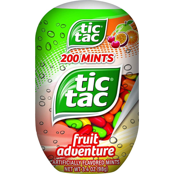 Tic Tac - Fruit Adventure Mints - 4/3.4 oz