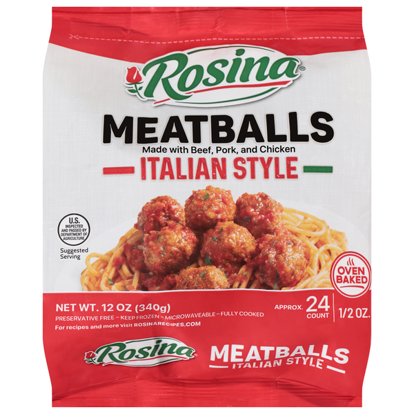 Rosina Italian Style Meatballs Same-Day Delivery or Pickup