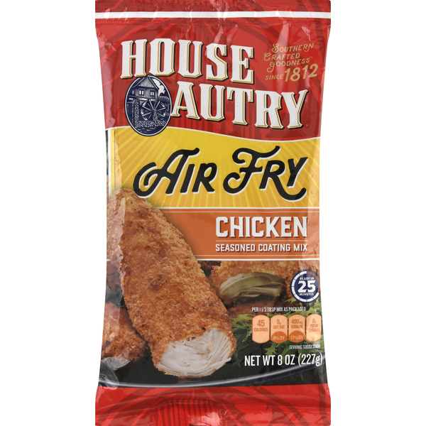 House Autry Seasoned Coating Mix, Chicken, Air Fry (8 oz) Instacart
