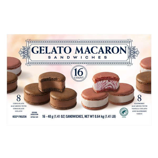 Macaron Ice Cream Sandwich Costco