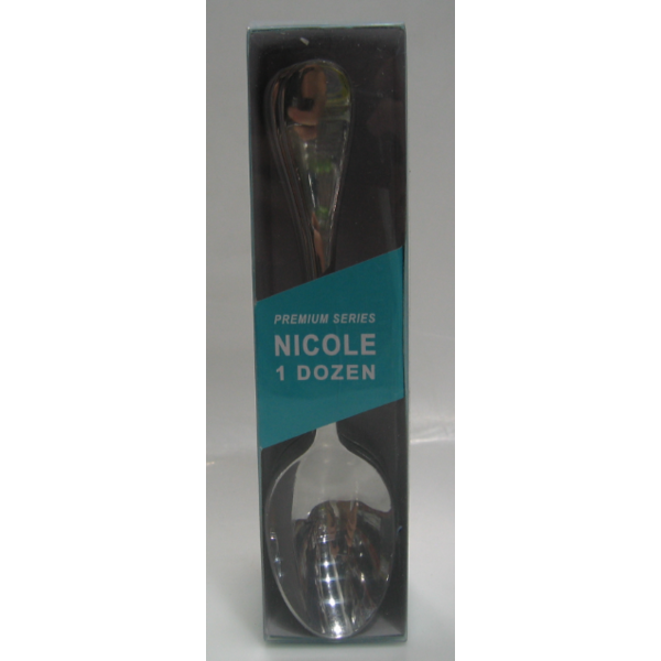 Qualite - Nicole Flatware - Dinner Spoon - dozen