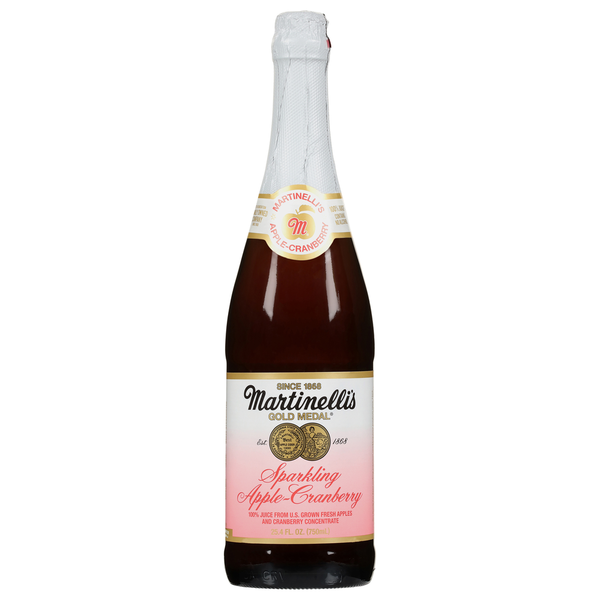 Martinelli's Sparkling Apple Cranberry 100% Juice Same-Day