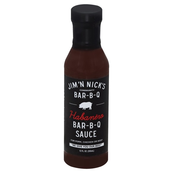 Jim N Nicks BarBQ Sauce, Habanero (12 oz) Instacart